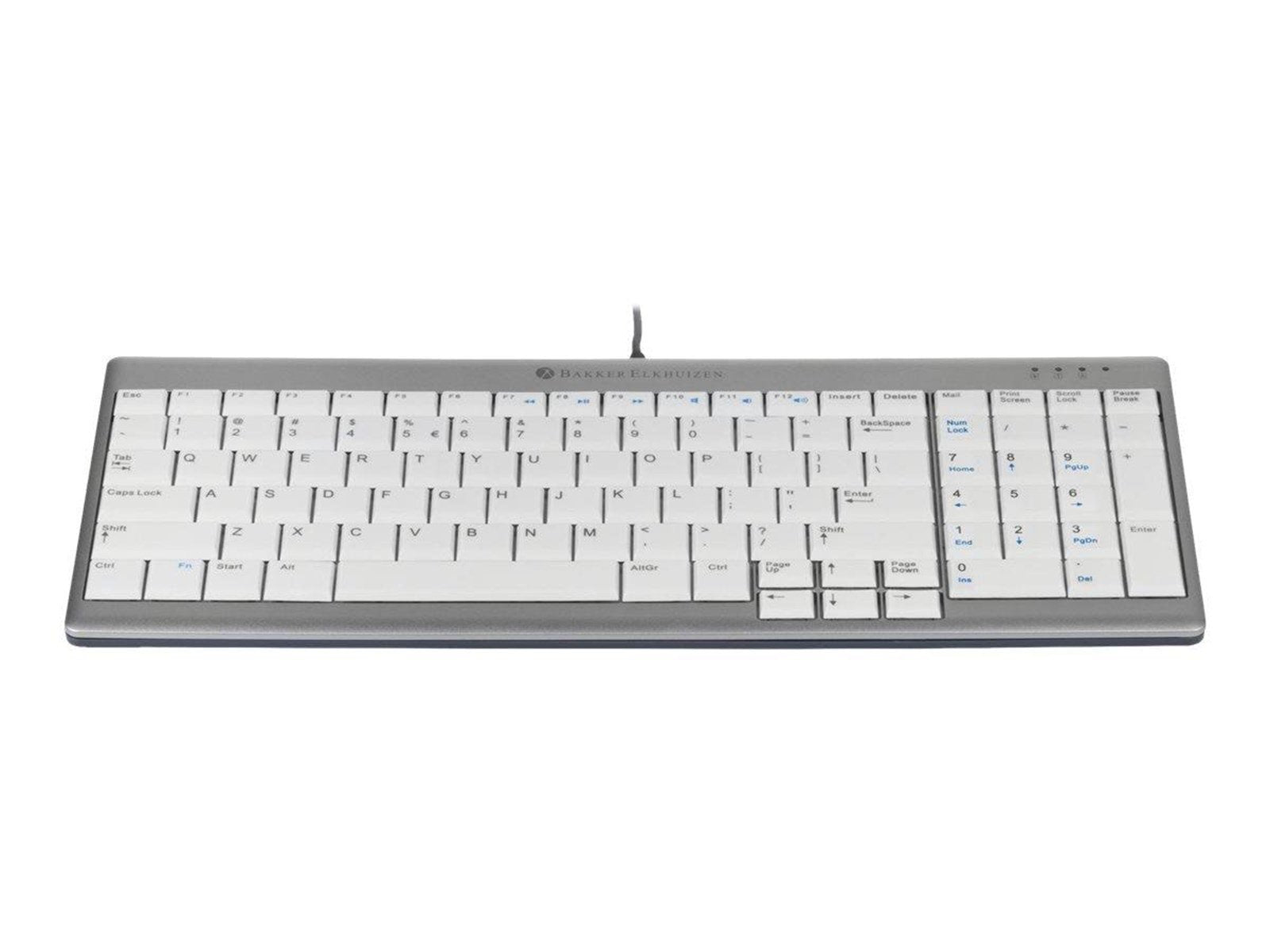 Bakker Elkhuizen UltraBoard 960 Compact Standard - Tastaturen - Schweiz - Grau Bakker Elkhuizen UltraBoard 960 Compact Standard - Tastaturen - Schweiz - Grau